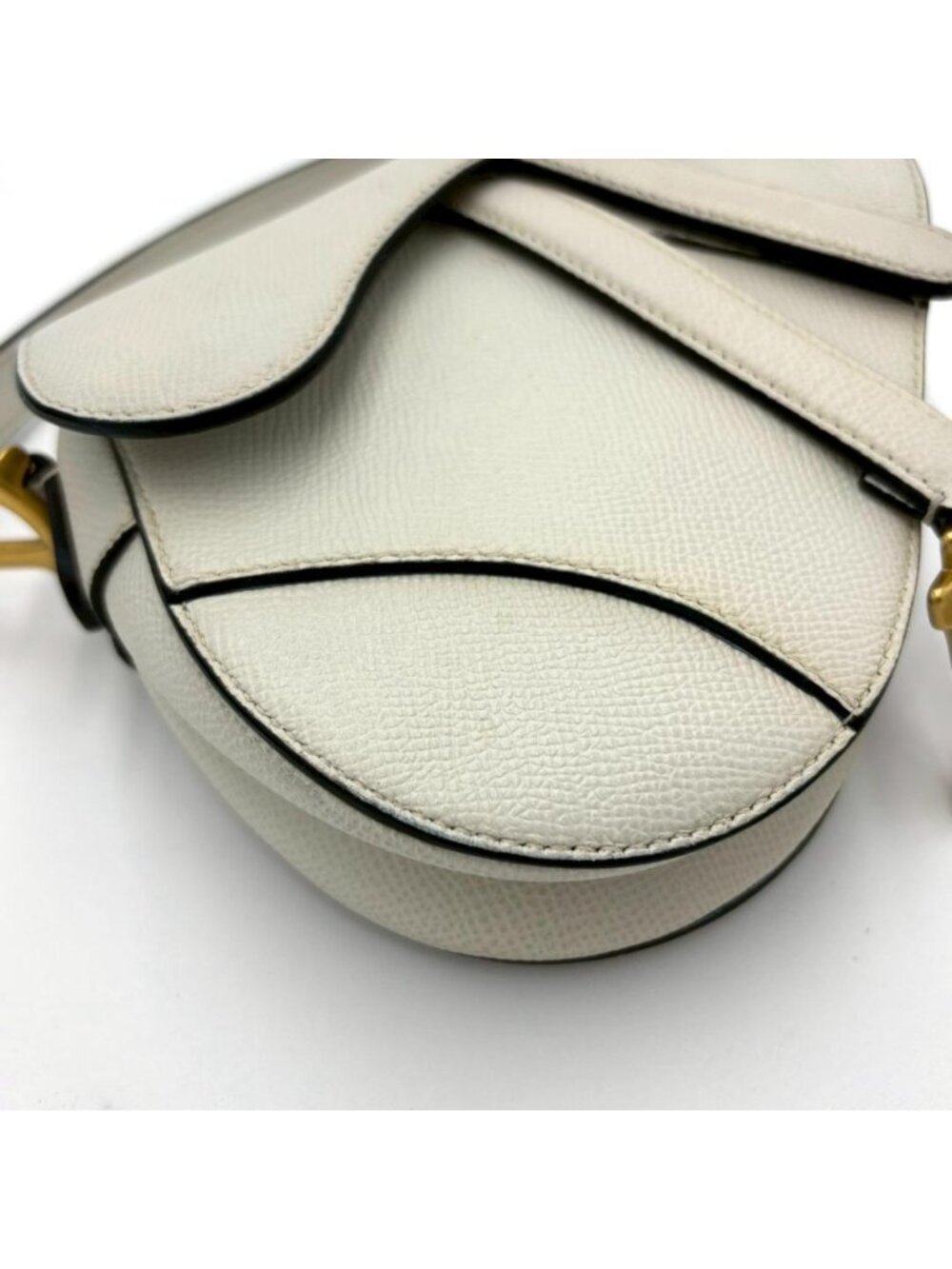 Dior Saddle Bag Gray Neckoff White - Picture 4 of 15